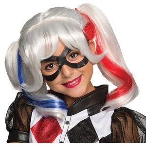DC Superhero Girls Harley Quinn wig